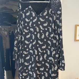 DR2 Swing Dress with crochet detail XL